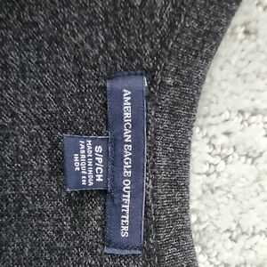 American Eagle Outfitters Men's Charcoal Sweater